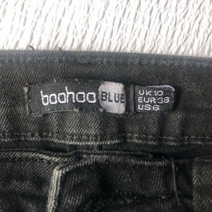 BOOHOO skinny black jeans